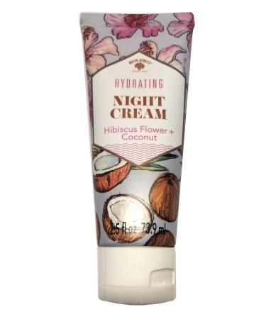 Bolero Hydrating Night Cream Hibiscus Flower & Coconut 2.5fl oz (73.9ml)