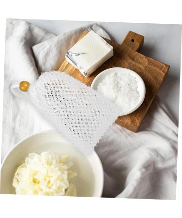 Baluue 1pc Soap Bag Handmade Soap Bath Scrubber for Body Fruit Soap Travel Organizer Bags Soap Saver Nylon - Buy Online on SooperMarket.com