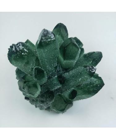 Natural Crystal Rough Natural Crystals and Stones 300-400g Natural Green Quartz Crystal Cluster Crystals raw Gemstone Specimen for Home&Office Decoration fengshui for Decoration QINTINYIN - Buy Online on SooperMarket.com