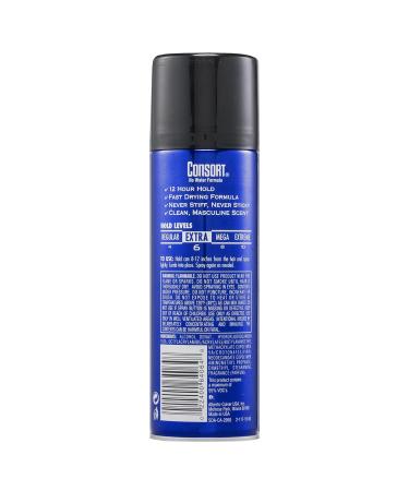 Consort For Men Hair Spray Extra Hold 8.30 oz - Buy Online on SooperMarket.com
