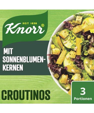 Knorr Salad Dressing Croutinos with Sunflower Seeds Croutons 1-pack (1 x 25 g)