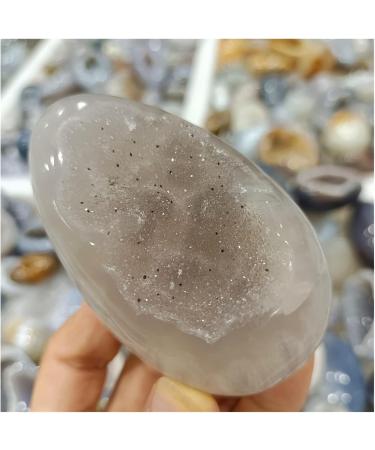 Crystal Natural Agate Stones Crystal Quartz Geode Stones Reiki Gemstone Living Room Decoration 1pc Stone Collection (Size : 250-300g) - Buy Online on SooperMarket.com