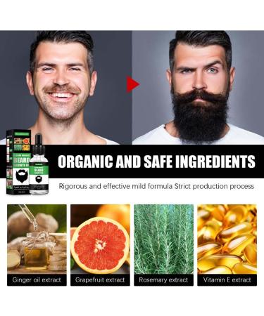 Buy 2PCs Beard Growth Oil | Biotin Bart l for Stimulating Beard Growth | International Shipping - Buy Online on SooperMarket.com