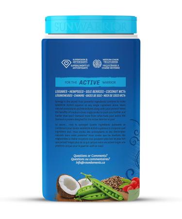 Sunwarrior Warrior Blend Protein Natural 3.0 750 G 750 gram Natural 750 g - Buy Online on SooperMarket.com