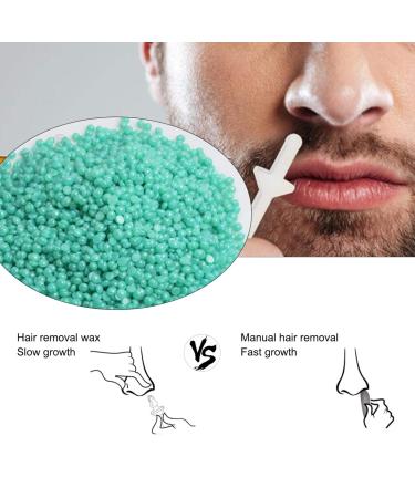 Nose Wax Set - Updated Nose Hair Removal Kit for Men | 50g Wax 20 Applicators & Safe Tip | Effective Nose Hair Removal Solution - Buy Online on SooperMarket.com