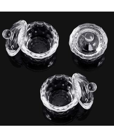 10 Piece Nail Design Manicure Care Tools + 3 Piece Clear Dappen Dish Cup + 7 Piece Acrylic Nail Brush Set for DIY Nail Art - Perfect for Christmas & Halloween Gifts - Buy Online on SooperMarket.com