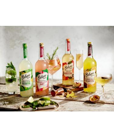 Belvoir Farm Non-Alcoholic Rhubarb & Ginger G&T - Real Rhubarb Juices & Natural Ginger Extract No Artificial Sweeteners Preservatives or Flavourings Vegan 6 x 750 ml - Buy Online on SooperMarket.com
