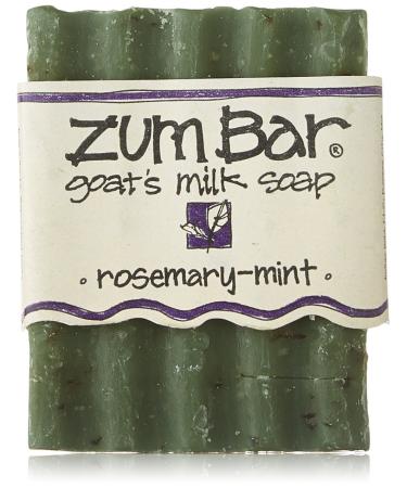 Indigo Wild Zum Bar Goat's Milk Soap Rosemary-Mint 3 oz Bar