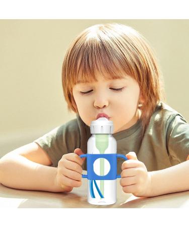 3 Pack DR Brown Bottle Handles - Baby Bottle Holder for 8oz Narrow & Wide-Neck Bottles - Food Grade Silicone, BPA Free, Dishwasher Safe - Baby Grasp Teaching - Blue Pink Green - Buy Online on SooperMarket.com