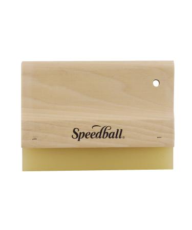 Speedball Urethane Squeegee  8-Inch for Silk Screen Printing Graphics on Paper  Cardboard  and Wood