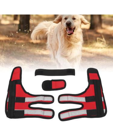 Dog Front Leg Protector Protector Wrist Guard Pet Knee Pads Reflective Stripe for Ligament Injuries Sprains for Loss of Stability(#1 M) - Buy Online on SooperMarket.com