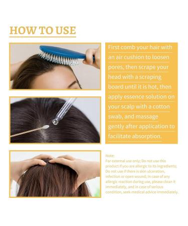 VisTapex DARKA Anti-Greying Hair Serum - Ganoderma Nutrient for Healthier, Thicker Hair (3Pcs) - Buy Online on SooperMarket.com