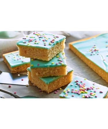 Order Gluten-Free Colorful Party Cake - Perfect for Kids Birthdays | 815g Sheet Cake with Sprinkles & Glaze - Buy Online on SooperMarket.com