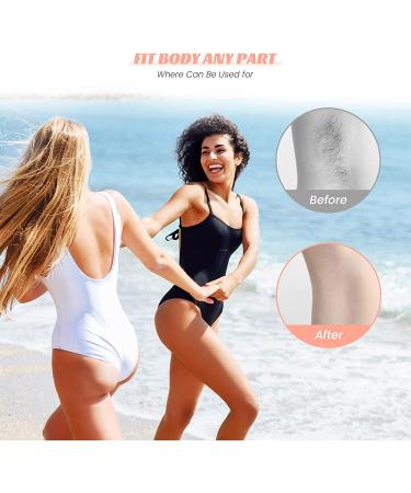 Crystal Hair Eraser - Reusable Painless Hair Removal Tool for Men and Women - Exfoliation Magic for Back, Arms, and Legs - Black - Buy Online on SooperMarket.com