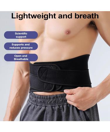 Lumbar Support Belt - Adjustable Lower Back Support Lumbar Wrap | Comfortable Waist Supports Lumbar Supports for Motorcycle Travel Sports Fitness Skiing Black XL - Buy Online on SooperMarket.com