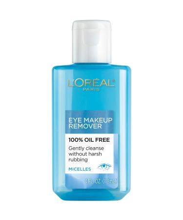 L'Oreal Paris Skincare Dermo-Expertise Oil-Free Eye Makeup Remover Gentle Eye Makeup Remover 4 fl. oz.