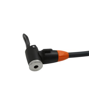 SKS EVA Bicycle Pump Head, Black, Fits Hoses with 5.0-5.7mm Inner Diameter