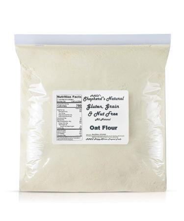 HATF's Shepherd's Natural Oat Flour - 100% All Natural - 5 lb. / 80 oz. Bag - Buy Online on SooperMarket.com