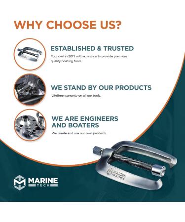 Marine Tech Tools Steering Support Bracket Puller for Seastar & Uflex - Buy Online on SooperMarket.com