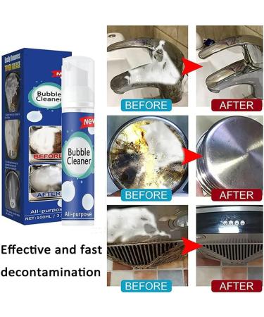 Lazzda Bubble Cleaner Dumalt Foam Cleaner All Purpose Rinse Free Cleaning Spray All-Purpose Rinse-Free Cleaning Spray Rich Foam All Purpose Cleaner North Moon Bubble Cleaner Foam (100ML-1PC) - Buy Online on SooperMarket.com