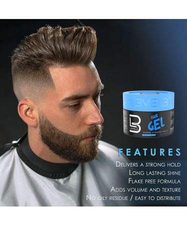 Super Strong Hold Flake Free Hair Gel for Men and Women - Level 3 Gel for Long Lasting Shine, Volume, and Texture - Buy Online on SooperMarket.com