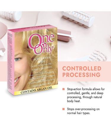 One 'n Only Acid Extra Body Perm with Argan Oil - Bouncy Curls, Manageable Hair with Firm and Even Curls - Buy Online on SooperMarket.com