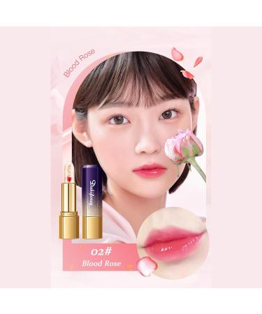 Jelly Lipstick Set - Color Changing Moisturizer Long Lasting Glossy Finish | 3 Pack Flower Lip Balm for All-Day Hydration - Buy Online on SooperMarket.com