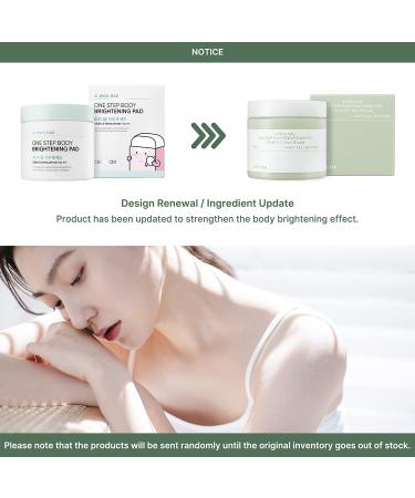 Celimax Body Brightening Pad with Green Tea & Vitamin B - Armpit Cleaner with White Truffle & Resveratrol - 60 Pads - Buy Online on SooperMarket.com