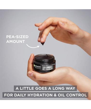 Garnier Pure Active AHA+BHA Charcoal Daily Mattifying Air Cream - Buy Online on SooperMarket.com