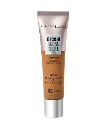 Maybelline New York Dream Urban Cover 345 Nutmeg 1Pack (1 x 30 ml) 345 Nutmeg 30 ml (1Pack)
