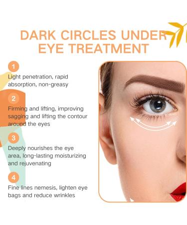 Turmeric Eye Cream Turmeric Under Eye Cream for Dark Circles Eye Bags Remover Under Eye Brightener Eye Cream Anti Aging For Puffy Eyes Dull Eye Skin Fine Lines Firming Hydrating Moisturizing - Buy Online on SooperMarket.com