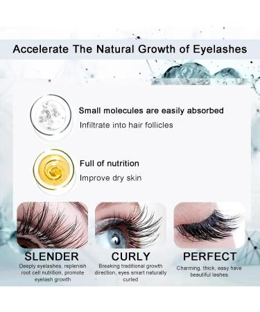 Premium Eyelash Growth Serum | Boost Length & Thickness | Vegan Cruelty-Free Eyebrow Enhancer - Buy Online on SooperMarket.com