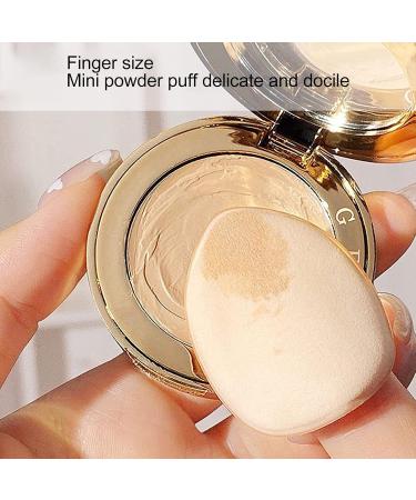 Cosmeticall Cosmetic Puff Finger Sized and Triangle Shape With 4 Color Variations Elastic Sponge Powder Puff - Buy Online on SooperMarket.com
