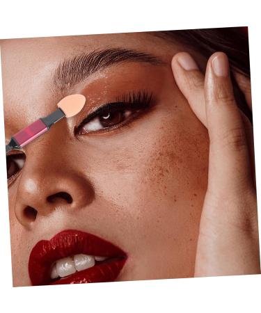 BELLIFFY 30pcs Double Ended Eye Shadow Stick Girl Eyeshadow Makeup Brush Sponge Eyeshadow Stick Rod Aluminum - Buy Online on SooperMarket.com