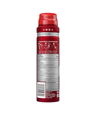 Old Spice Men's Antiperspirant & Deodorant Invisible Dry Spray - Stronger Swagger 4.3 Oz | Fast International Shipping - Buy Online on SooperMarket.com