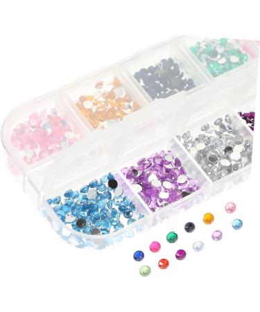 POPETPOP 1 Set flatback colorful rhinestones blue rhinestones nail gems for acrylic nails rhinestones for nails rhinestone picker dotting pen nail rhinestone kit round nail Multifunction 16x1cm Blue - Buy Online on SooperMarket.com