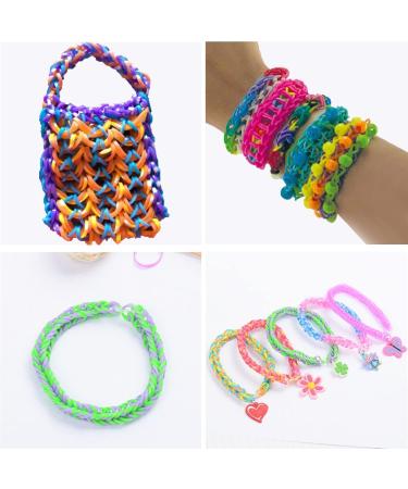 2000+ Rubber Band Bracelet Kit - Loom Bracelet Making Set for Kids with Refill Bands - Buy Online on SooperMarket.com