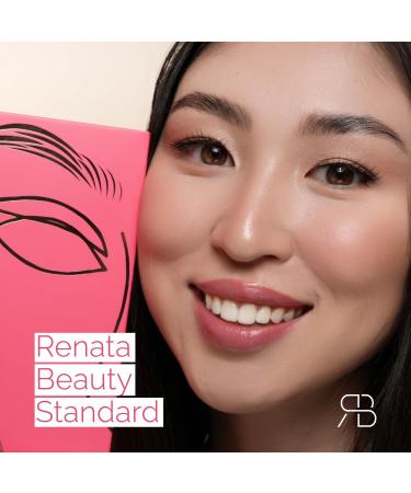 Renata Beauty R22 Eyeliner Brushes Fine Point Angled Liner Brush for Gel and Liquid Liner Premium Eyeliner Tool for Sharp and Precise Lines Thin Bent Liner Brush Multipurpose Design Angled Eyeliner - Buy Online on SooperMarket.com