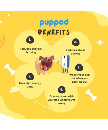 PupPod Gaming System for Dogs - Interactive Training Toy with Video Feeder & Mobile App - Buy Online on SooperMarket.com