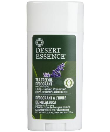 Desert Essence Deodorant Tea Tree Oil 2.5 oz (70 ml)