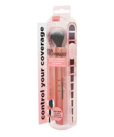 Real Techniques Custom Complexion 3-in-1 Brush | Versatile Makeup Tool - Buy Online on SooperMarket.com