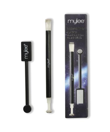 Mylee Magnet Duo for Cat Eye Gel Nail Polish 2 pcs Magnetic Stick DIY Nail Art Manicure Tool for 3D Halo Cat Eye Effect LED UV Polish Magnet Pen