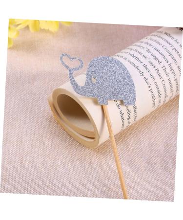 Warmhm 3pcs Cocktail Picks Elephant Cupcake Picks Topper Heart Glitter Picks Food Elephant Cupcake Toppers Gold Glitter Toppers Paper Cups Stick Fruit Topper Heart Wedding Earth Tones Rod - Buy Online on SooperMarket.com