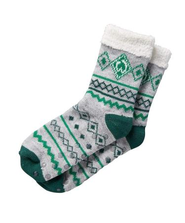 FVLFIL SV Werder Bremen cuddly socks socks grey and green diamond 20-19405