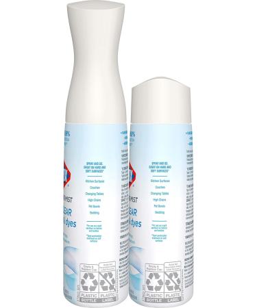 Clorox Free & Clear Disinfecting Mist - 14 Fl Oz Spray Bottle & Refill | International Shipping Available - Buy Online on SooperMarket.com