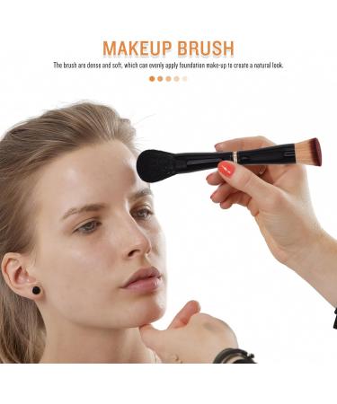 Beavorty Dual-ended Makeup Brush Foundation Concealer Brush Foundation Brush Cosmetics Makeup Tool - Buy Online on SooperMarket.com