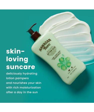 Hawaiian Tropic Lime Coolada After Sun 16oz | Refreshing After-Sun Care | Shop Internationally - Buy Online on SooperMarket.com