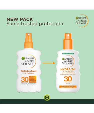 Garnier Ambre Solaire Ultra-Hydrating Sun Cream Spray SPF30 200ml - Buy Online on SooperMarket.com