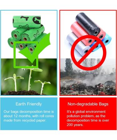 Nestling Poo Bags for Dog Waste 540 Dog Poop Bags Super Strong 100% Leak Proof Biodegradable Dog Poo Bags with Dispenser (Green) 1 count (Pack of 540) - Buy Online on SooperMarket.com