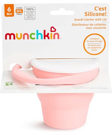 Munchkin C'est Silicone Baby Weaning Pot: Collapsible Snack Catcher & Food Storage Container - Buy Online on SooperMarket.com
